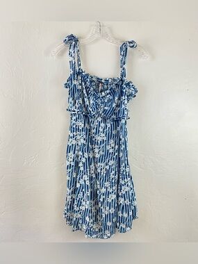 free people dahlia dress blue DAHLIA DRESS